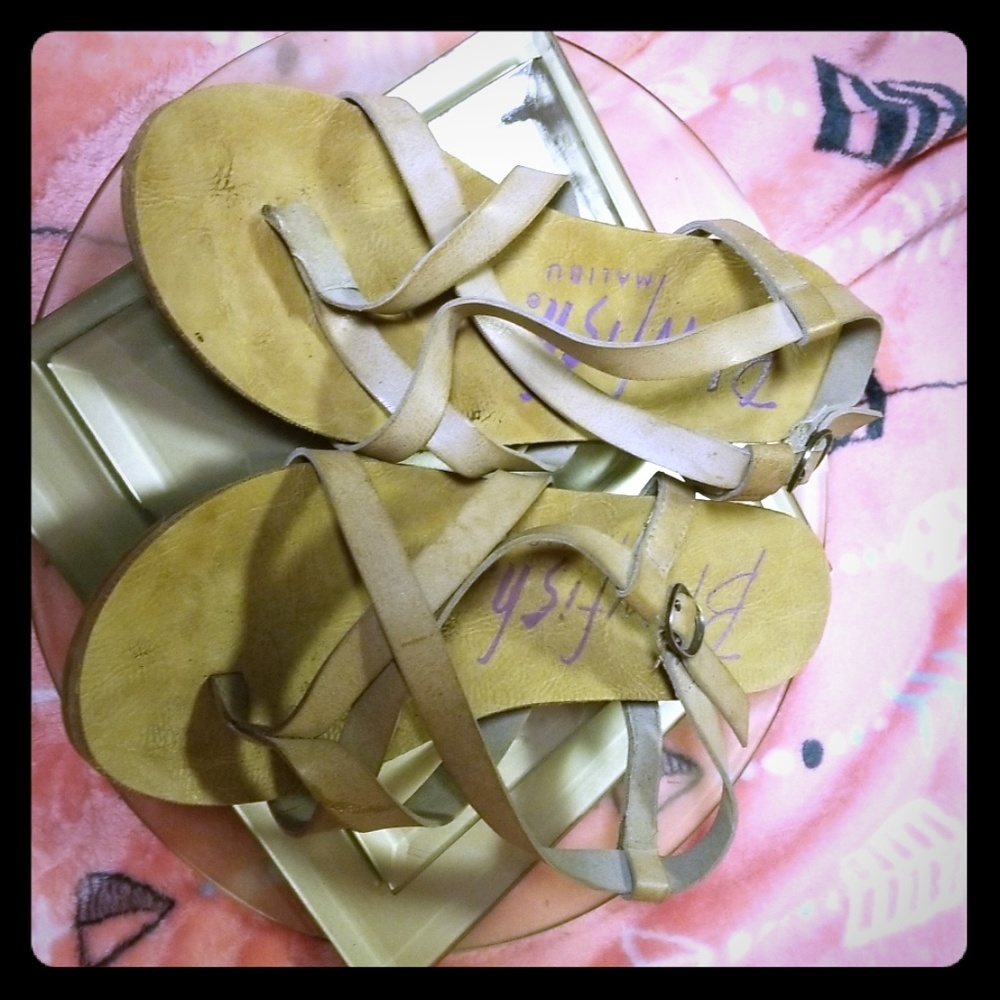 Blowfish Nude Sandals